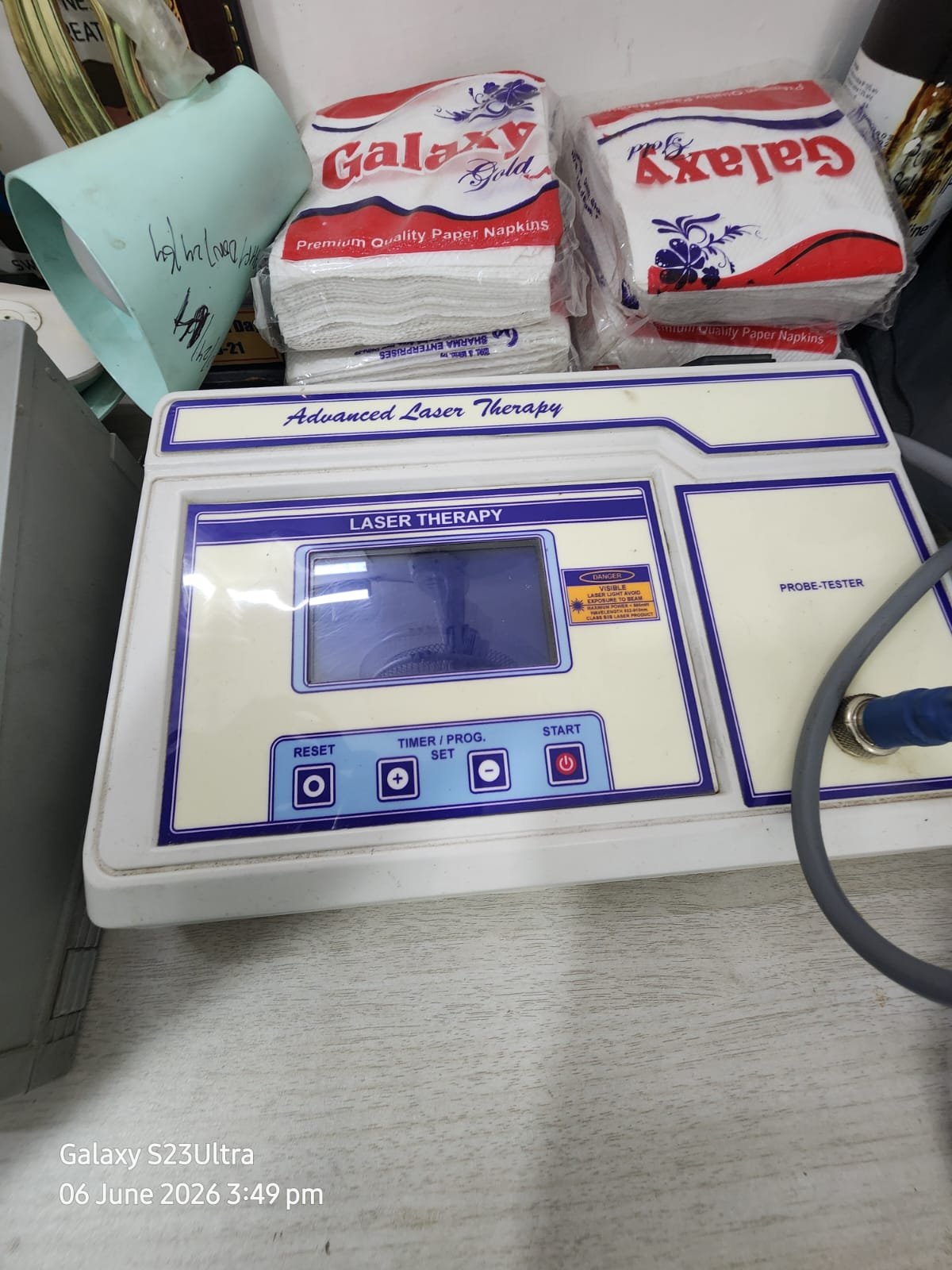 Advanced laser therapy unit